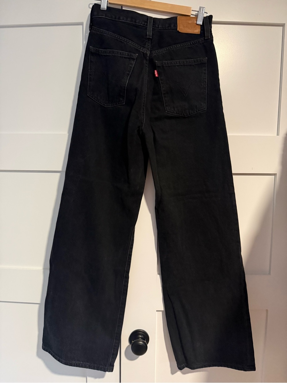 Levi's Women's Black Flare/Wide-Leg Jeans